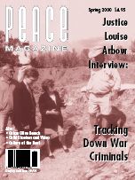 Peace Magazine Spring 2000