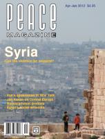Peace Magazine Apr-Jun 2012